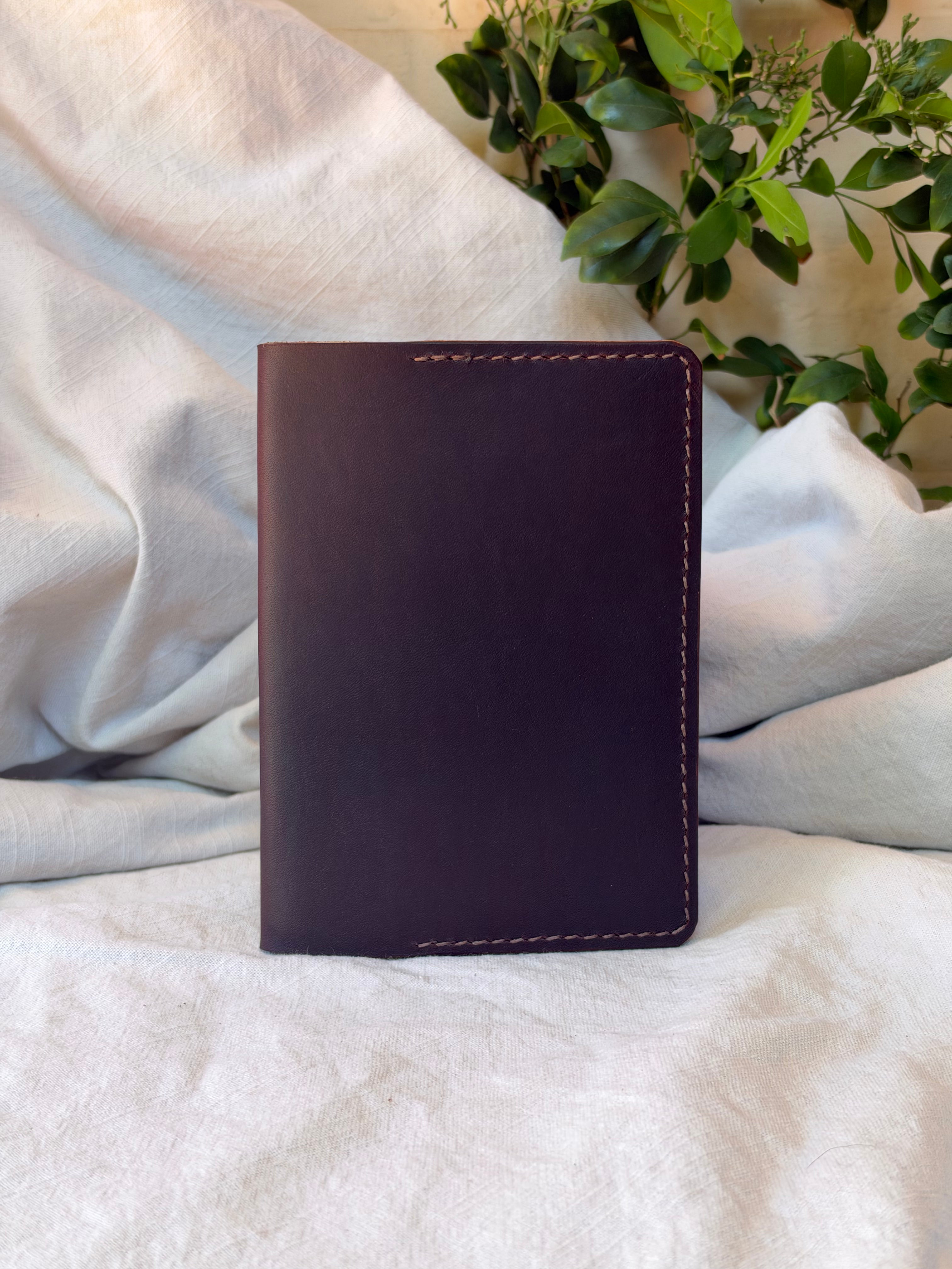 Classic A6 Journal Cover in Molasses
