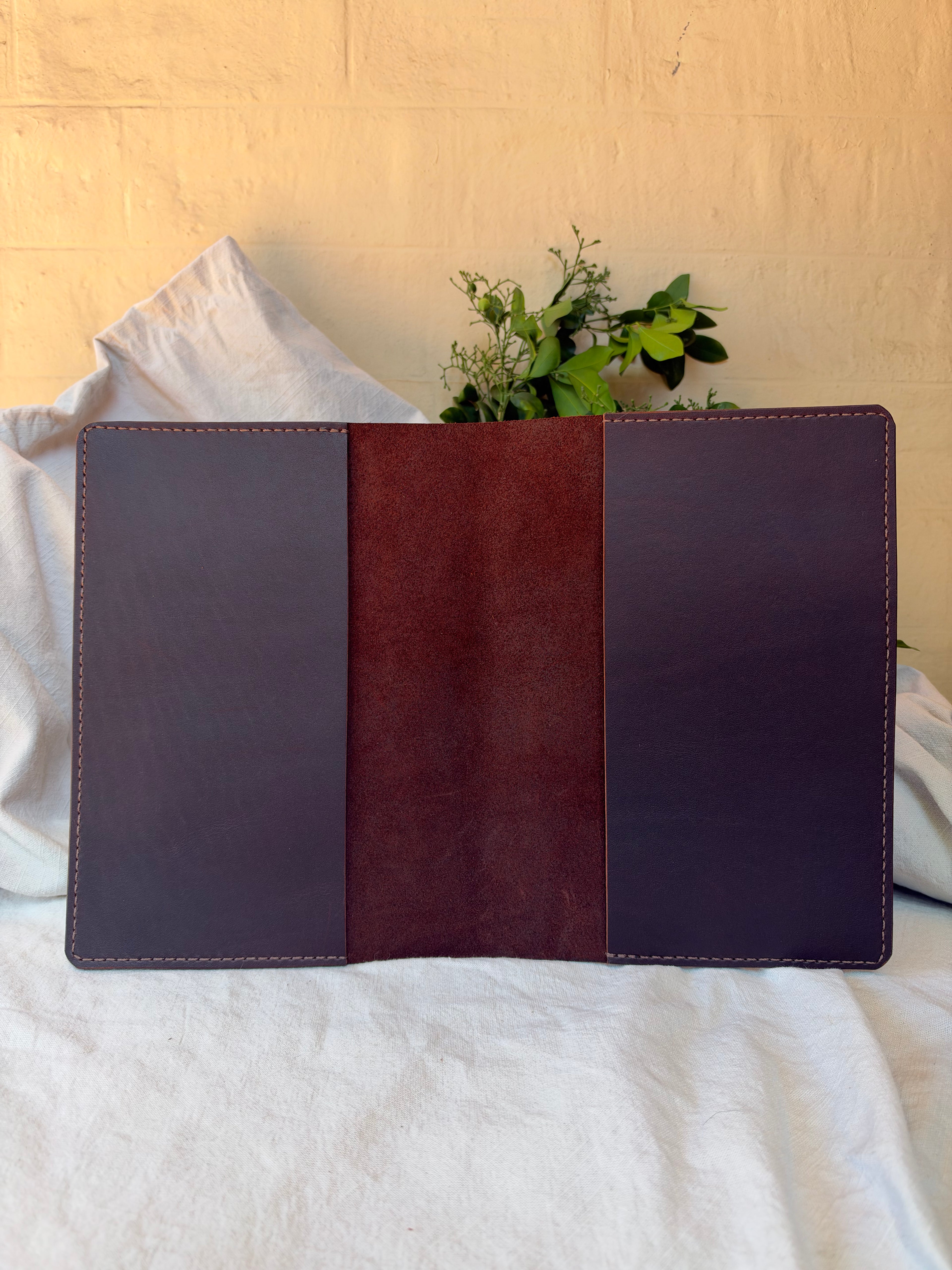Classic A5 Journal Cover in Molasses