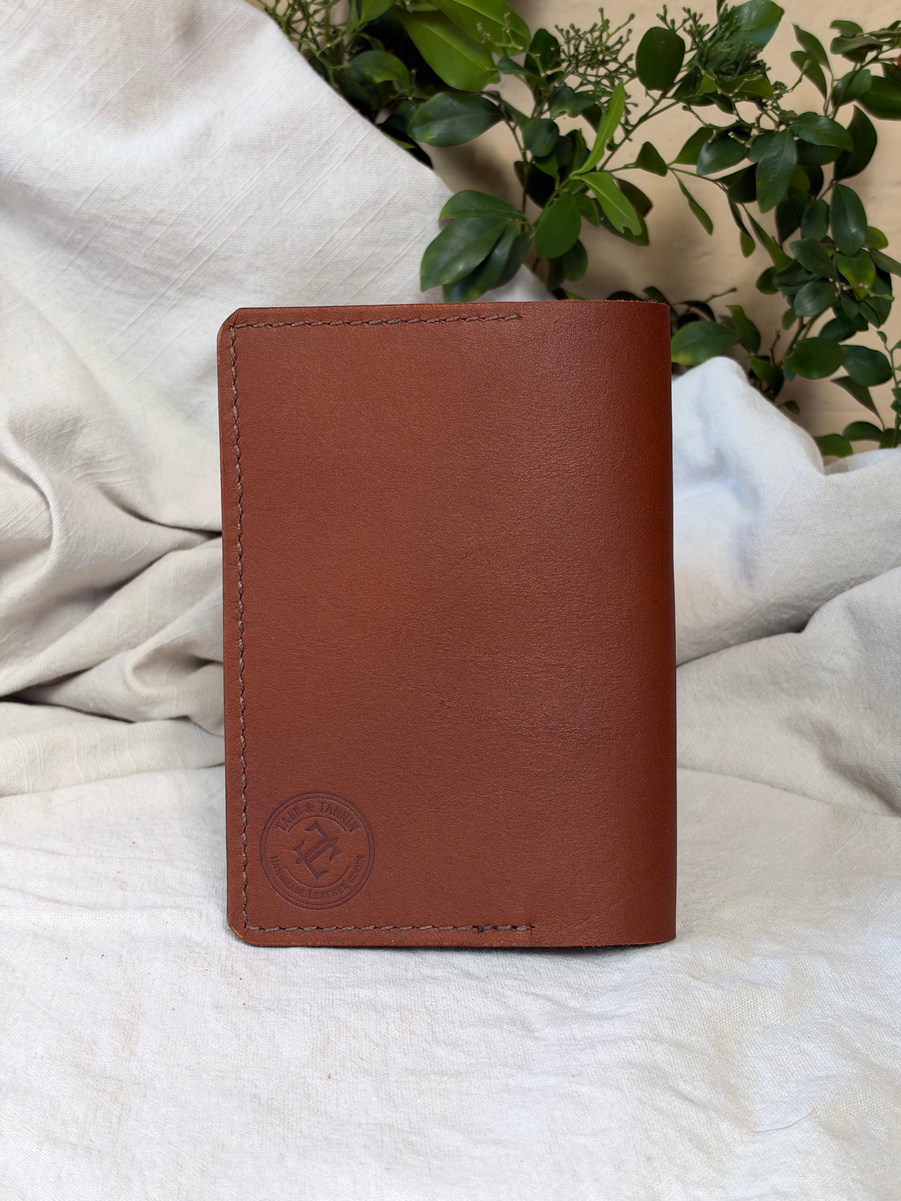 Classic A6 Journal Cover in Saddle