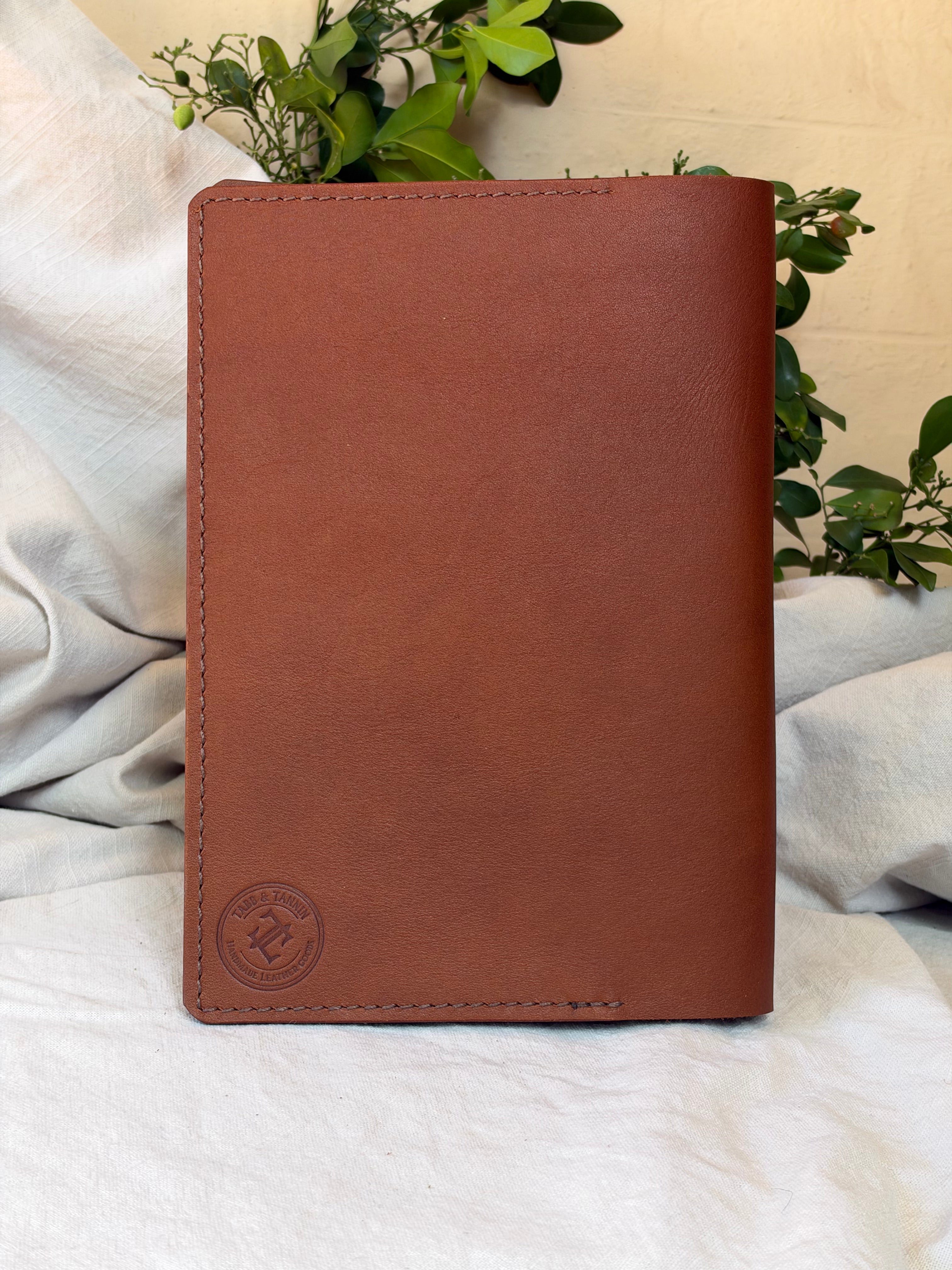 Classic A5 Journal Cover in Saddle