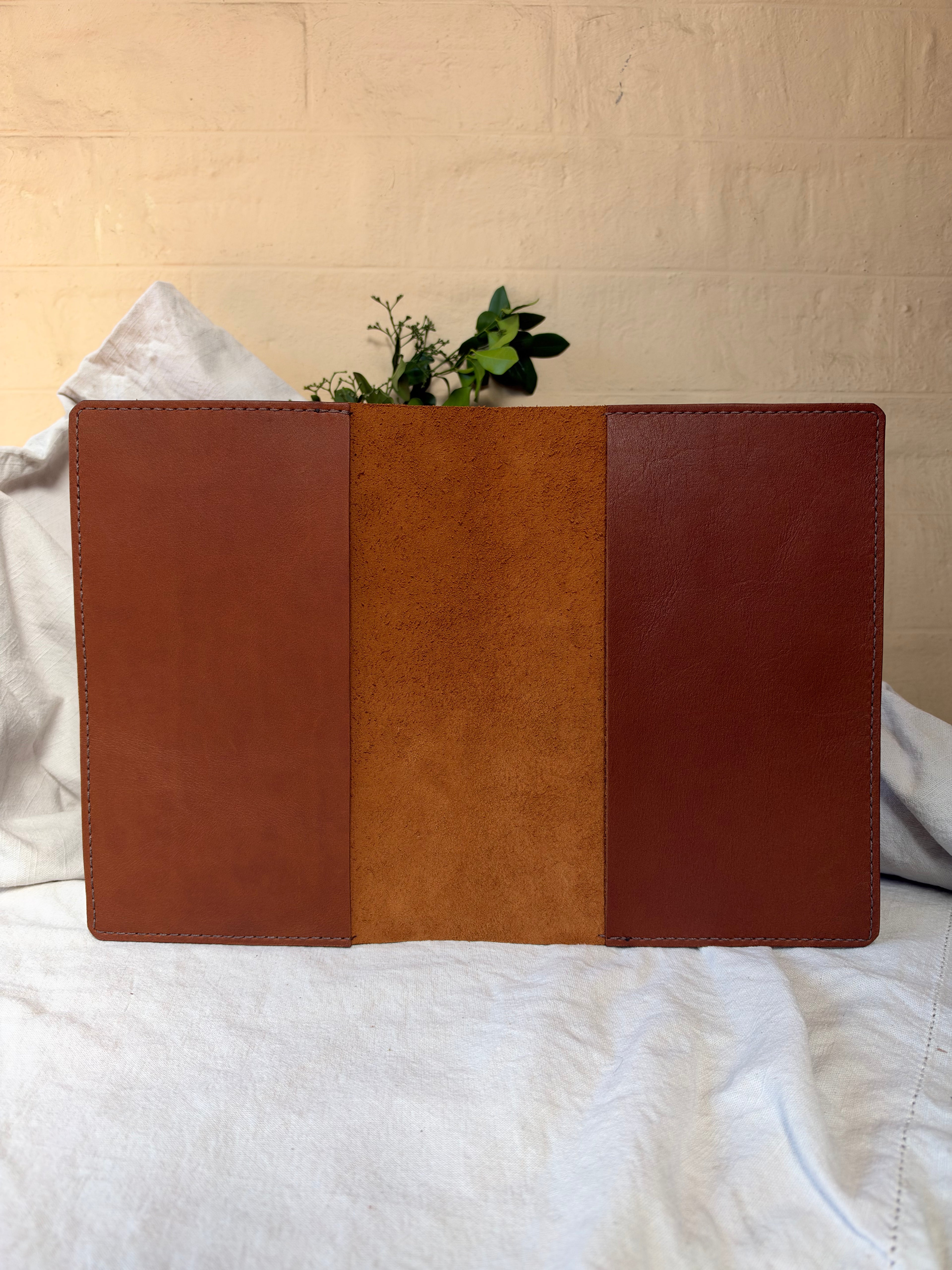 Classic A5 Journal Cover in Saddle