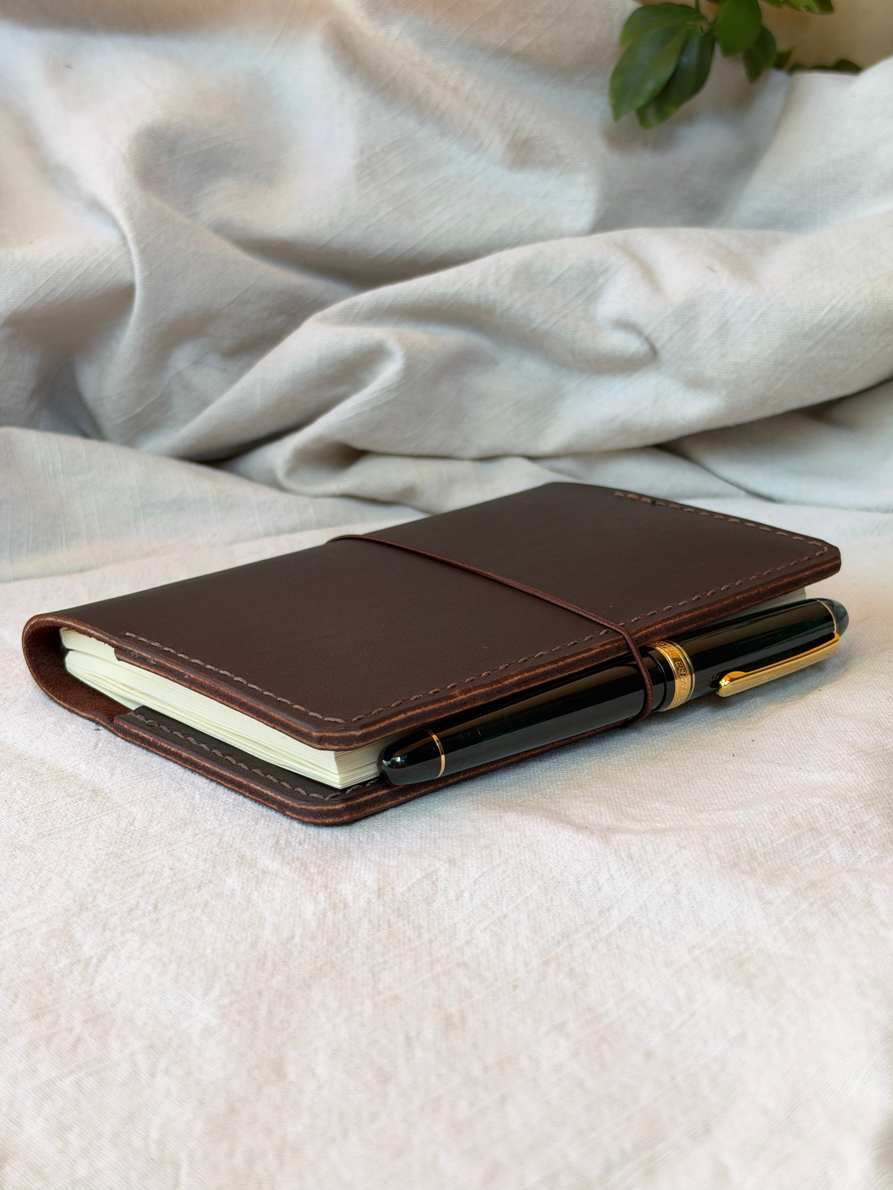 Classic A5 Journal Cover in Molasses