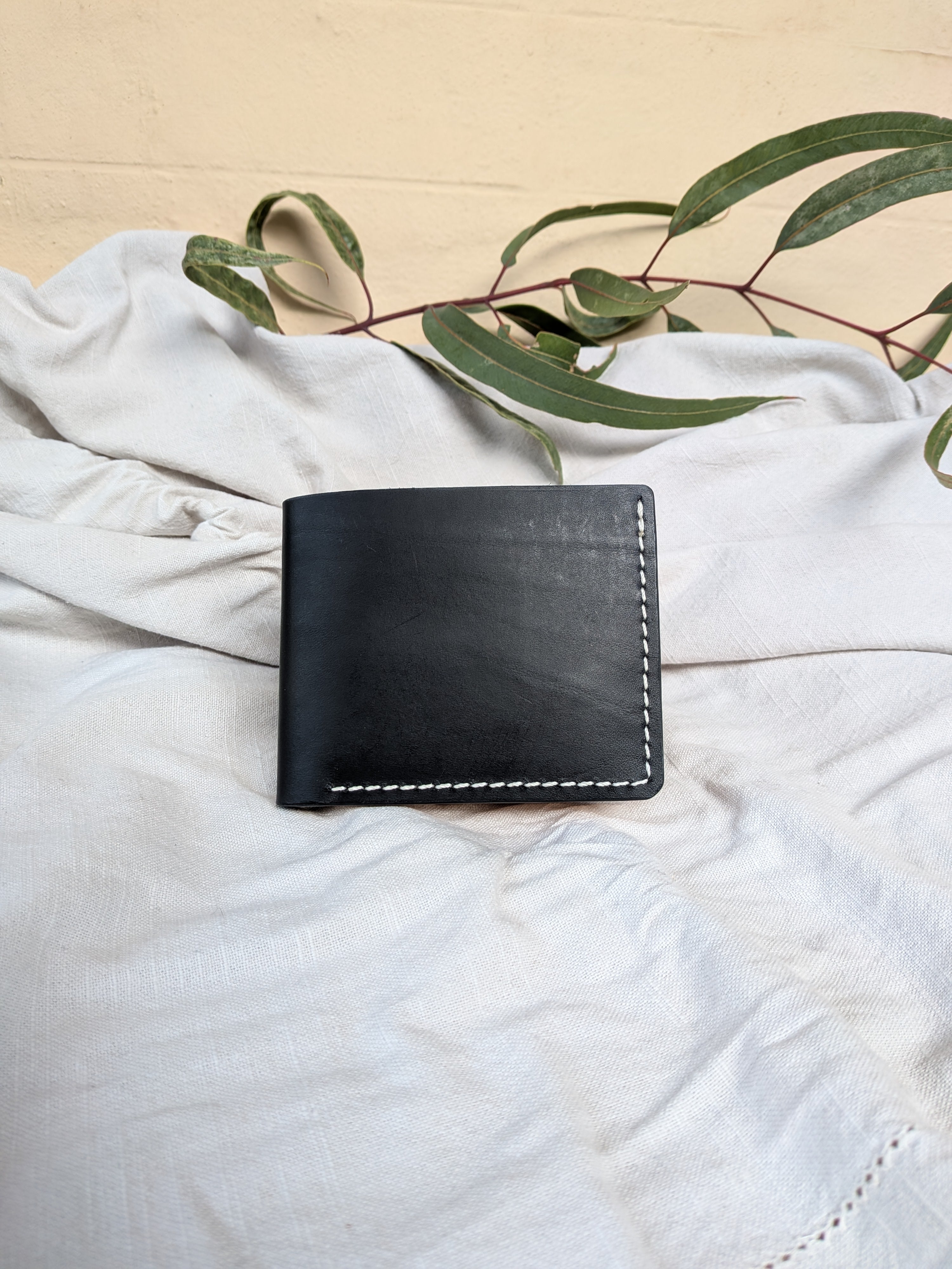 Heritage Leather Wallet in Black