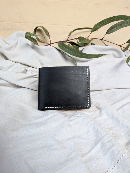 Heritage Leather Wallet in Black