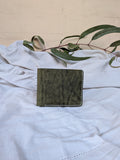Heritage Leather Wallet in Olive