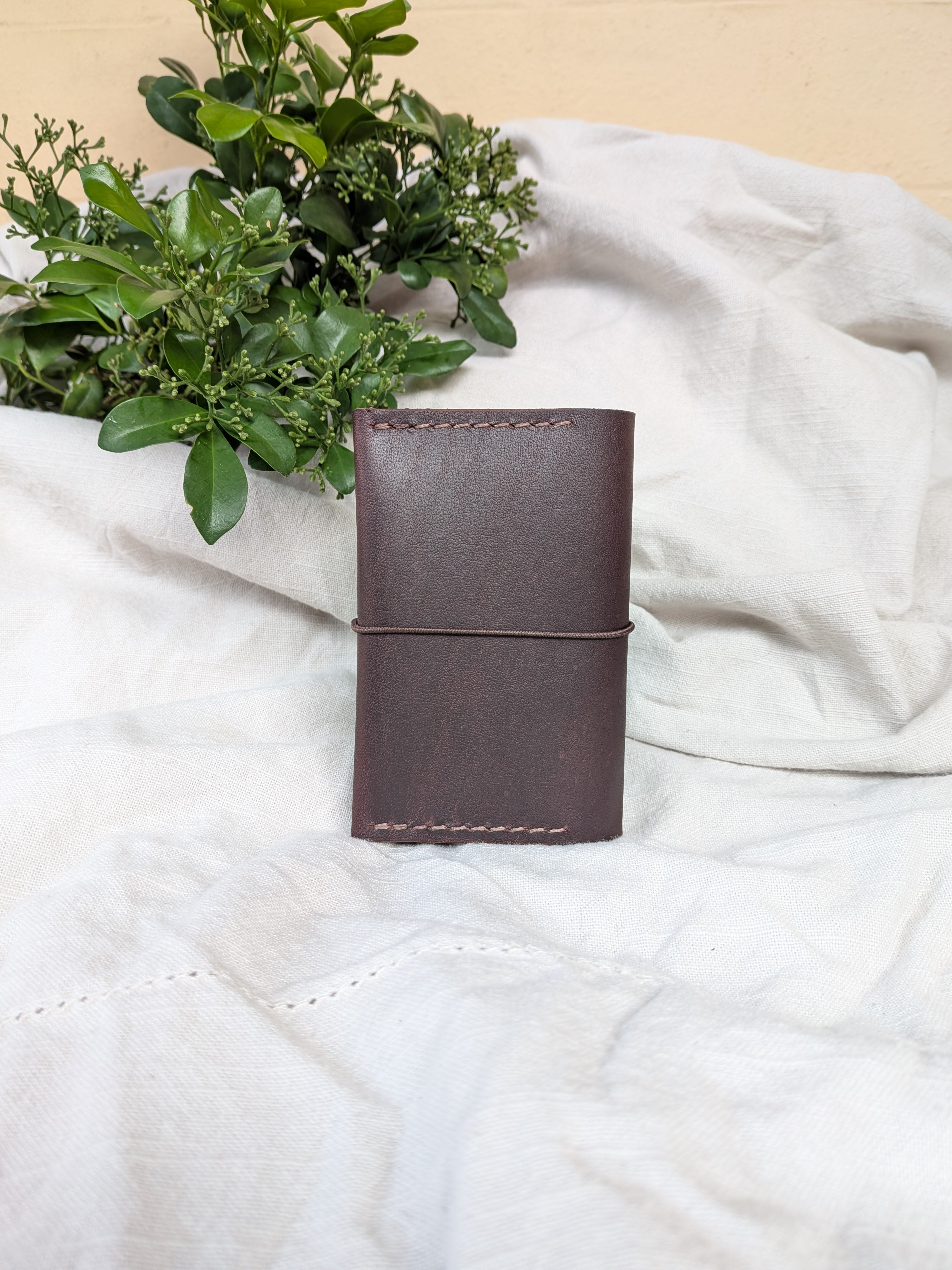 The Card Pouch in Molasses