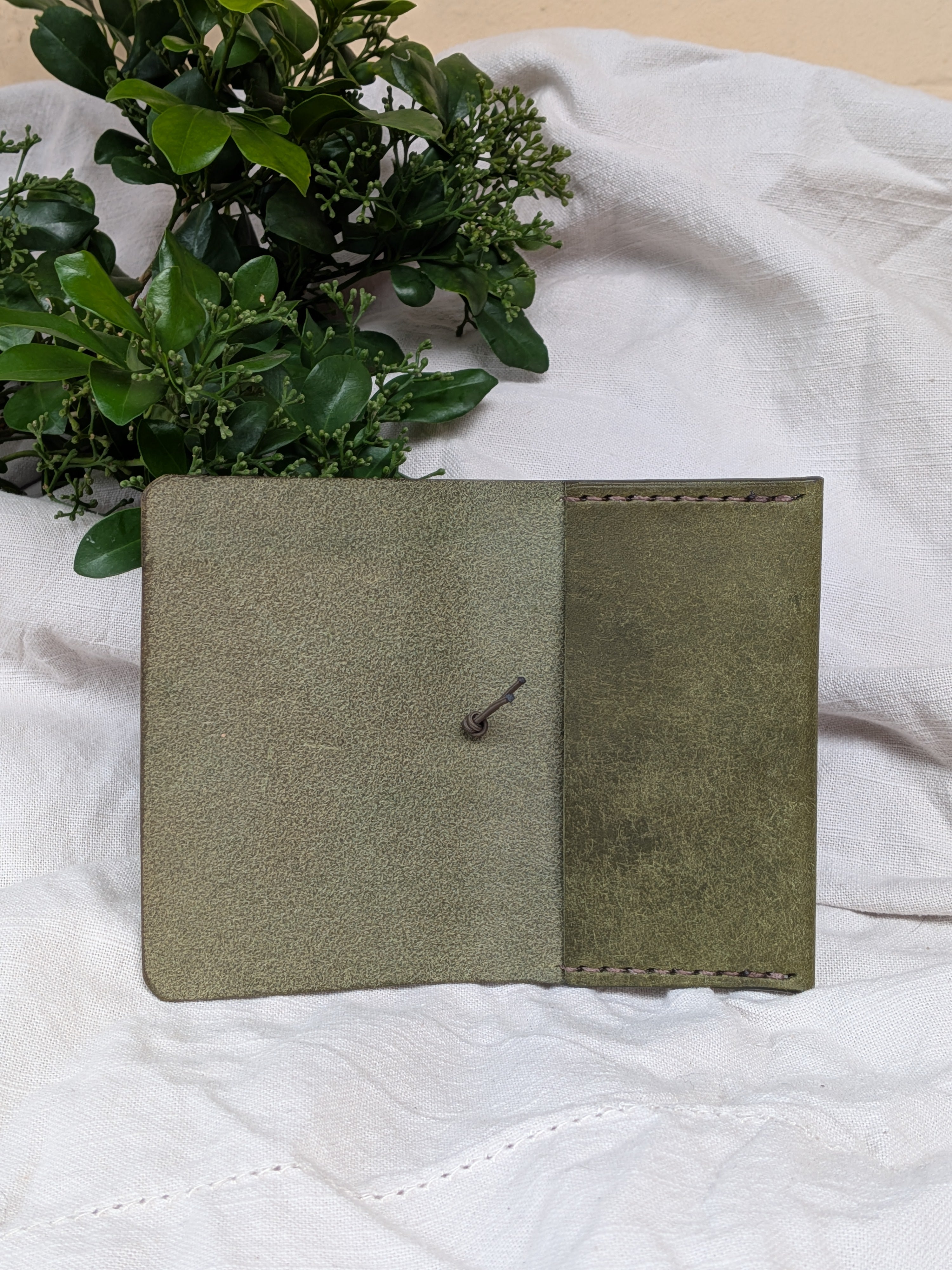 The Card Pouch in Olive