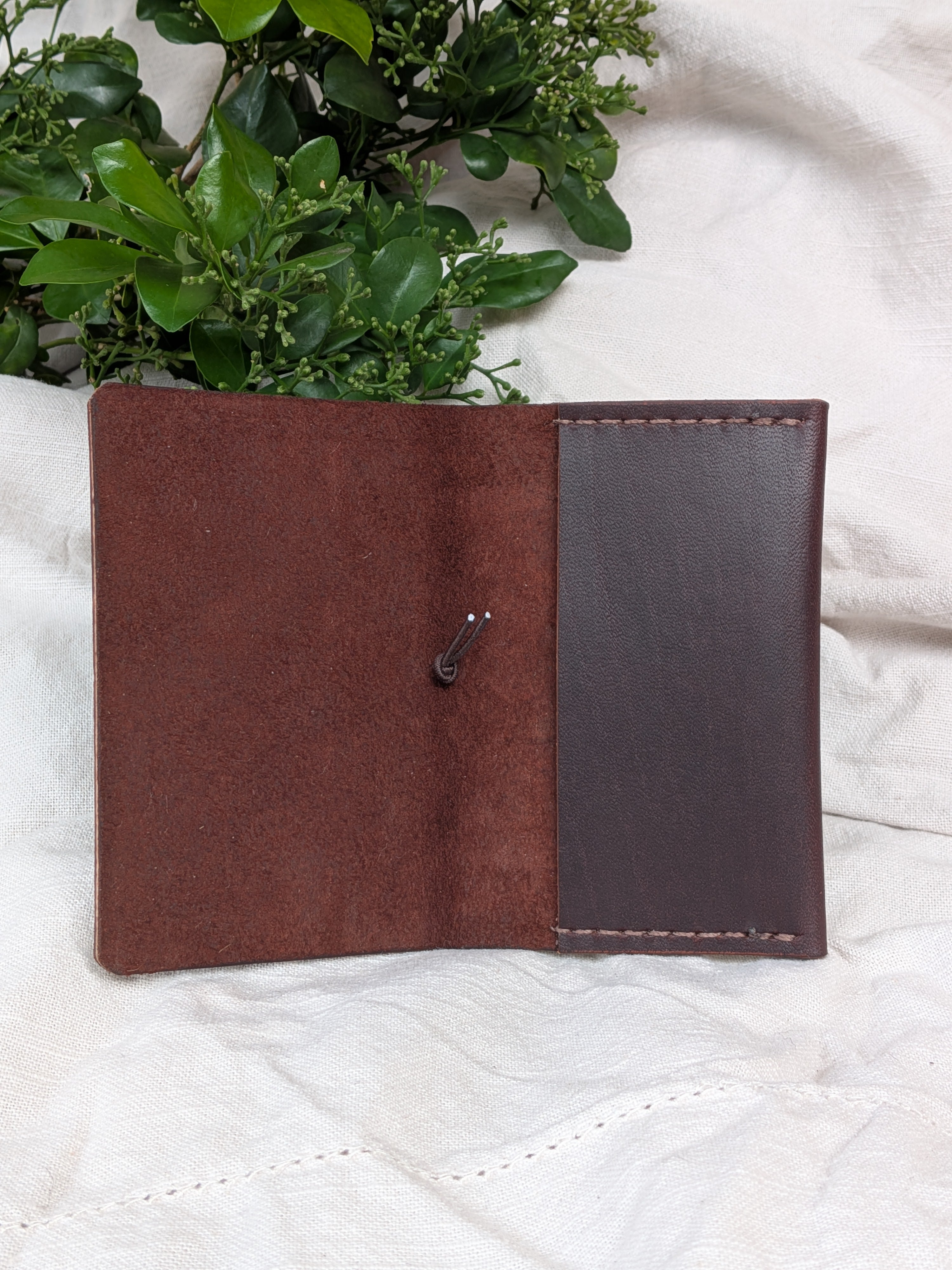 The Card Pouch in Molasses