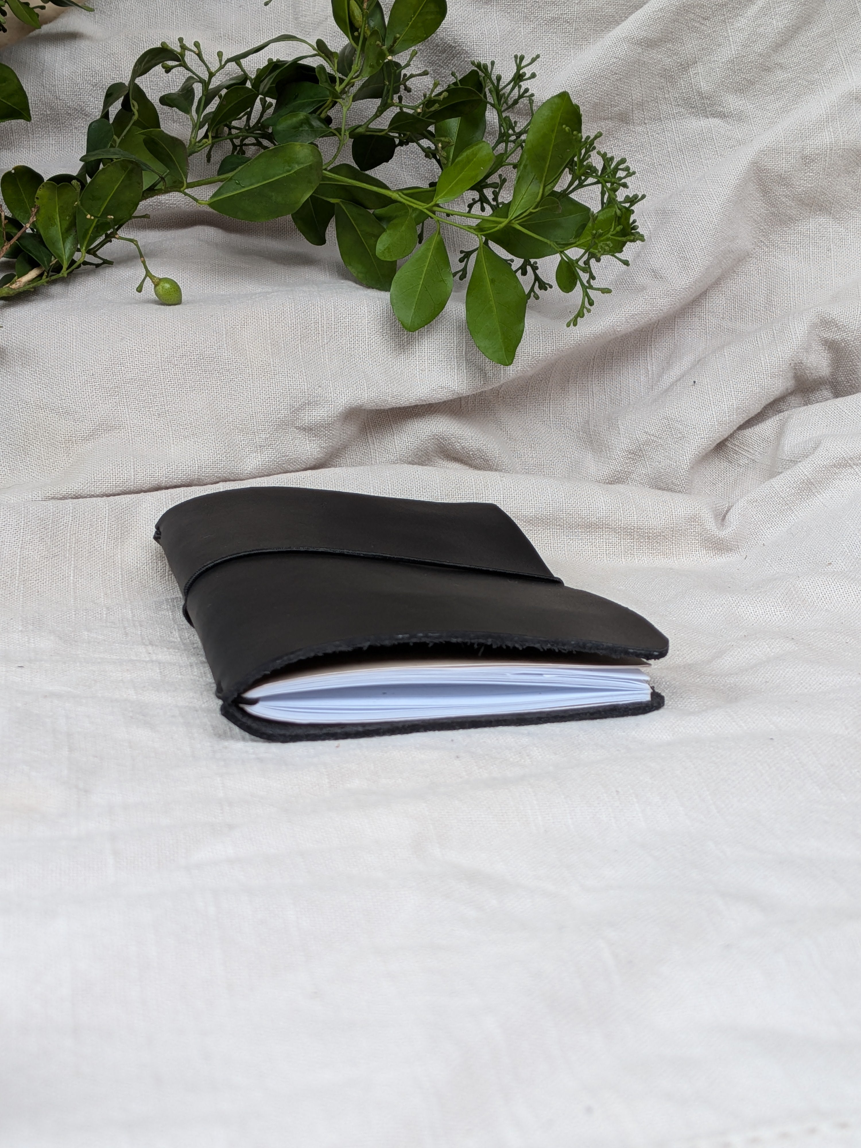 Defence Notebook Cover in Black