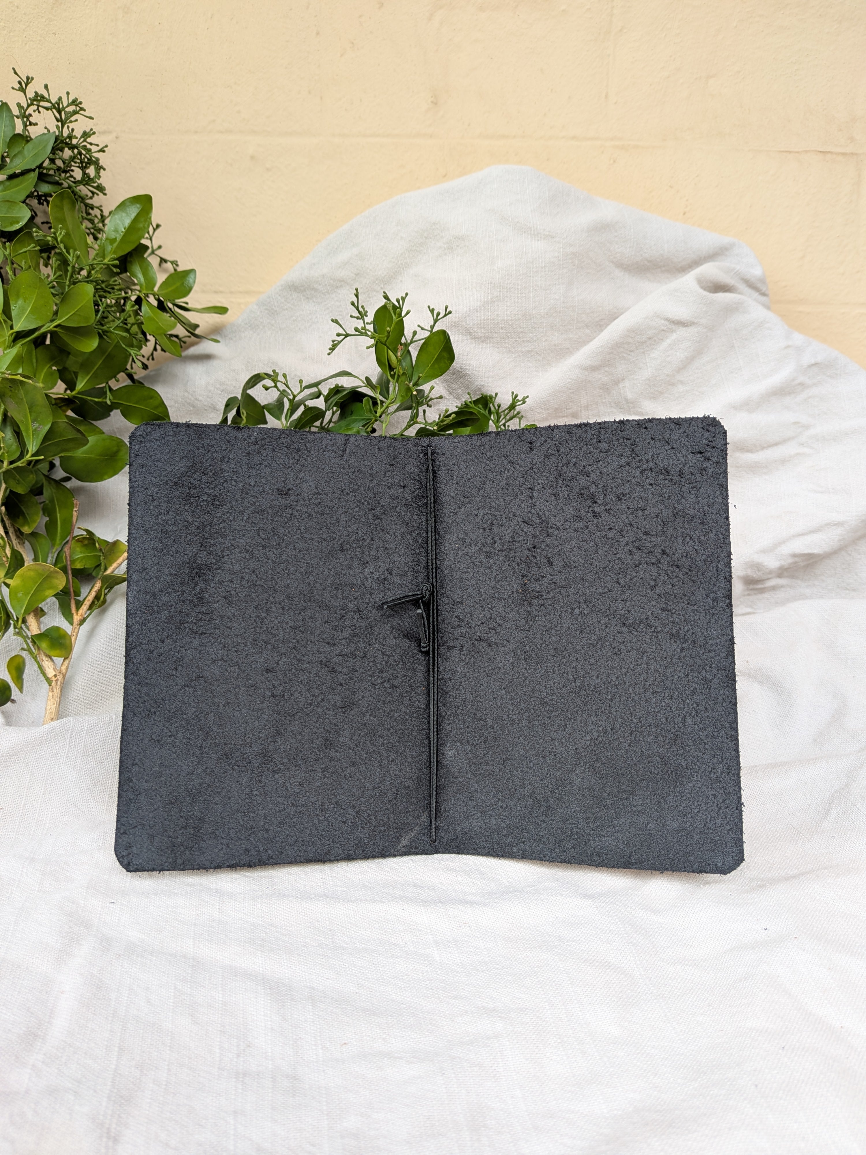 Defence Notebook Cover in Black