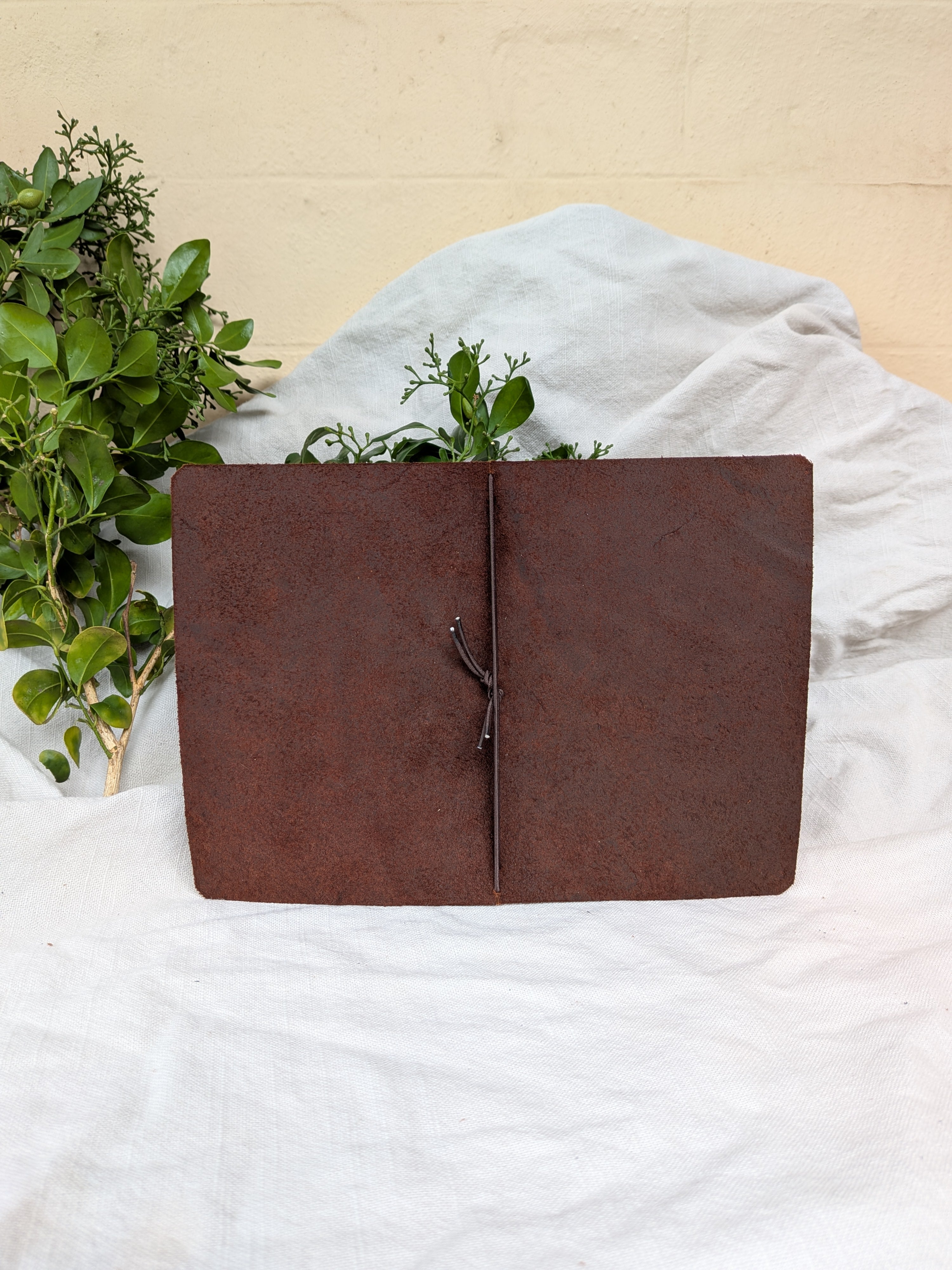 Defence Notebook Cover in Molasses